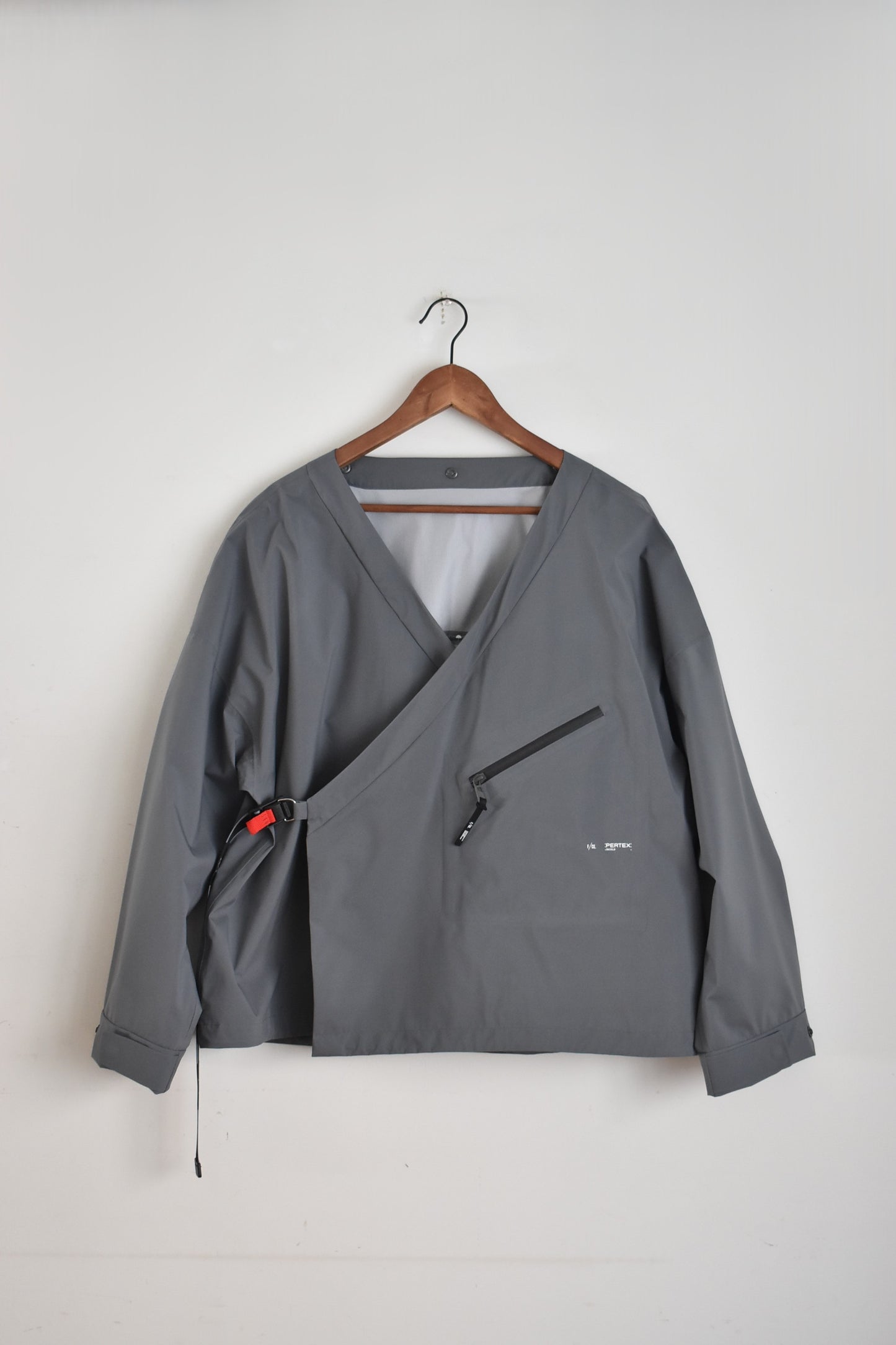 「F/CE.」pertex 2way wrap jacket -gray-