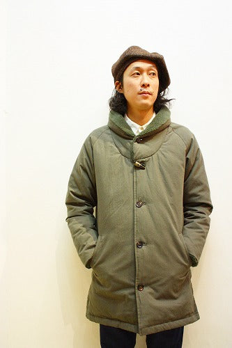 着てみました　×　SHAWL　COLLAR　DOWN　COAT