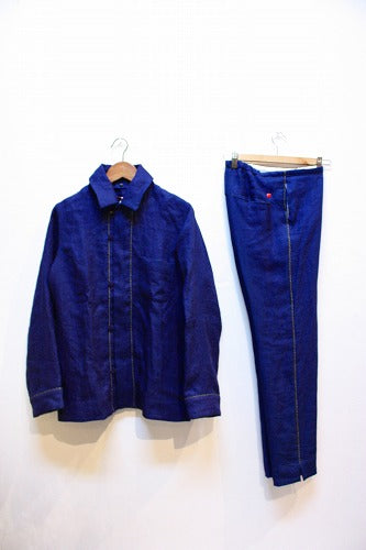 「Leh」　2Way　Linen　L/S　Shirts