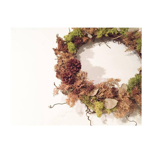 Lunca Plants Christmas Wreath Work Shop