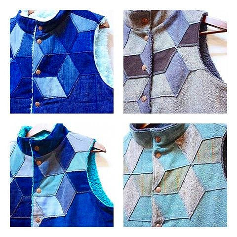 「ｃｈｉｌｌｔ」　ｐａｔｃｈｗｏｒｋ　ｖｅｓｔ