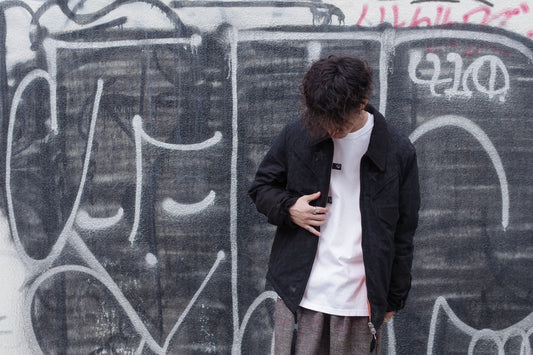 「leh」reversible zip blouson