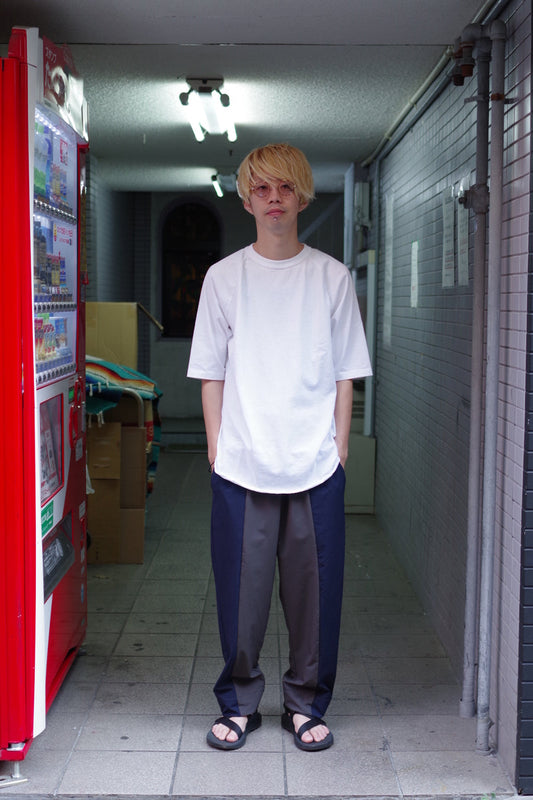 「walla walla sports」1/2 loose baseball tee