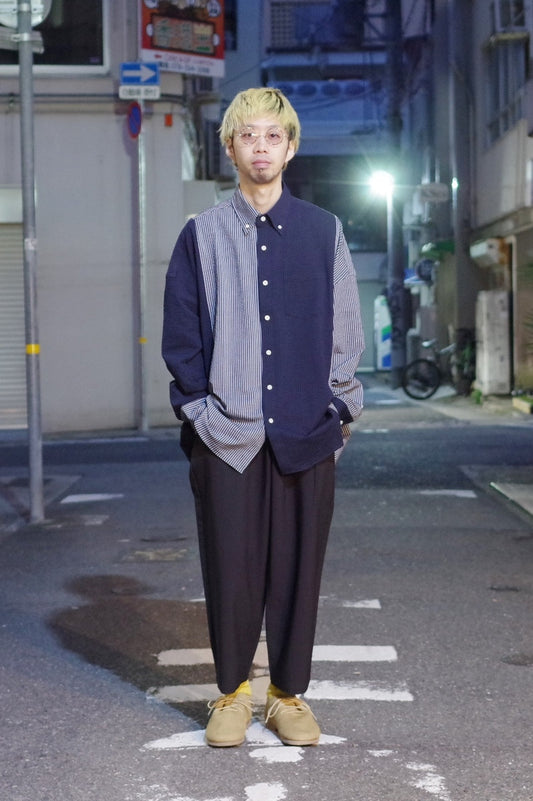 「BURLAP OUTFITTER」EQ wide pants