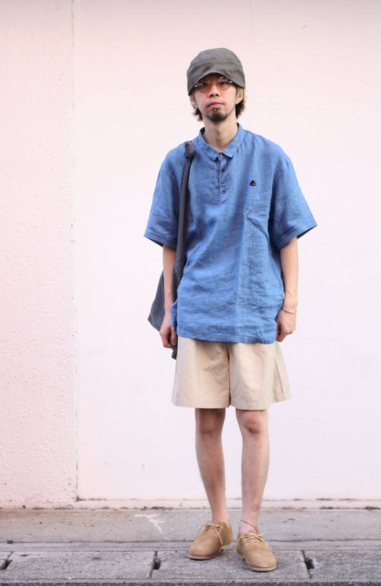 「maillot」linen polo shirts