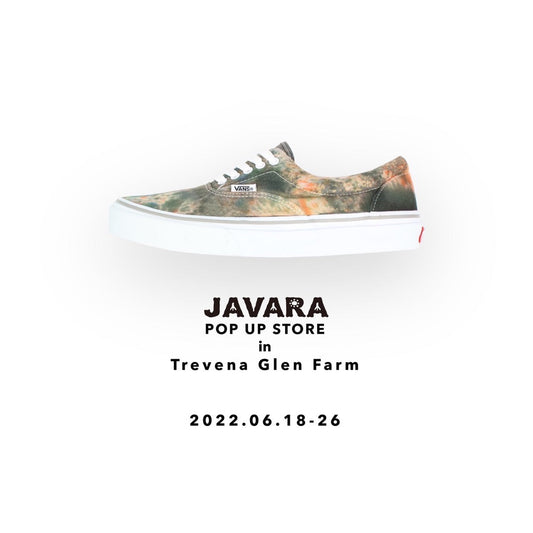 「javara」pop up shop 2022.6.18-26