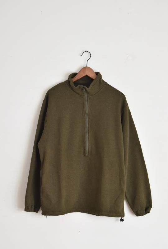 "Phatee" hemp sweater henley -olive- 