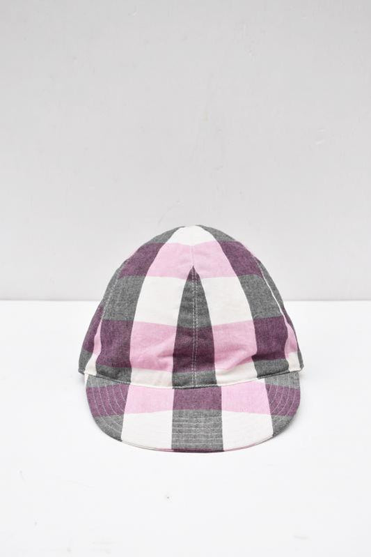 “摩洛哥”A・SUN 帽子-方格纹/粉色- 