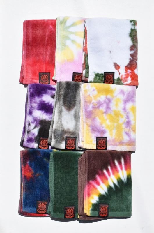 「javara」tie dye towel