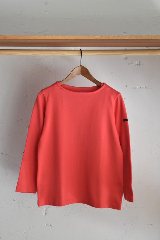 「maillot」weekend long tee -pink red- (women)