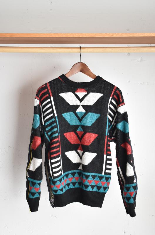 "NEBULAVO" puzzle down jacket sweater #1 