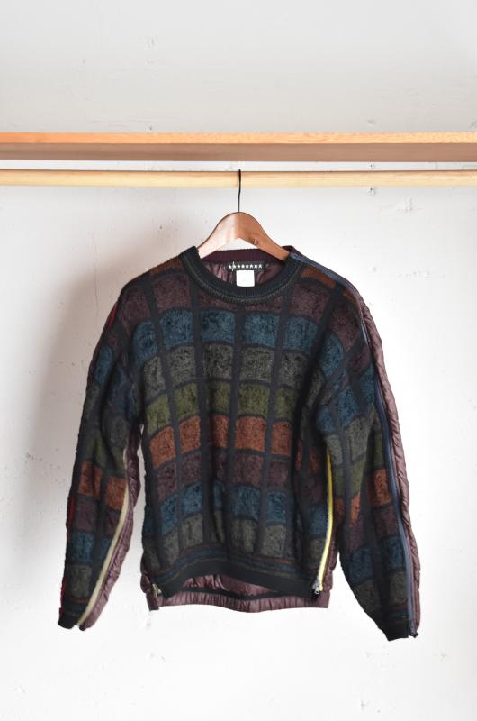 「NEBULAVO」puzzle down jacket sweater #2