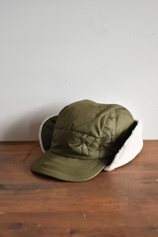 「TAION」military reversiblle warm cap -olive-