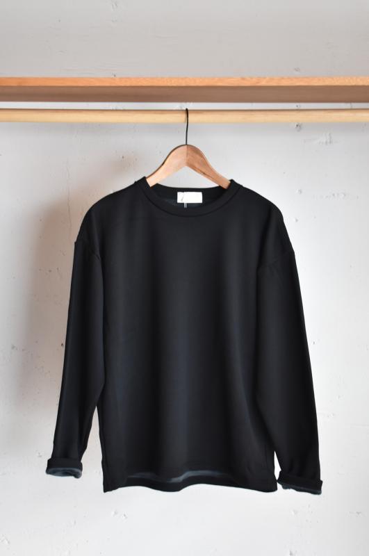“soglia”BOMBERHEAT L/S T 恤-黑色- 
