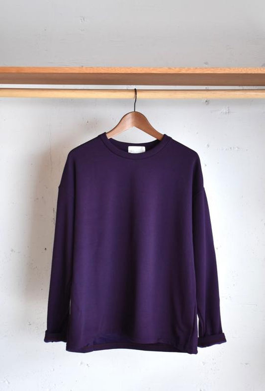 “soglia”BOMBERHEAT L/S T 恤-紫色- 