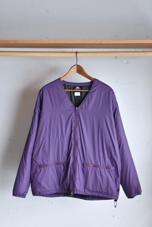 "Mountain Equipment" insulated air cardigan - purple 
