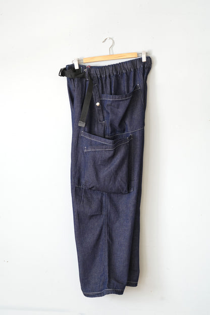 「nasngwam×GOHEMP」transport denim pants