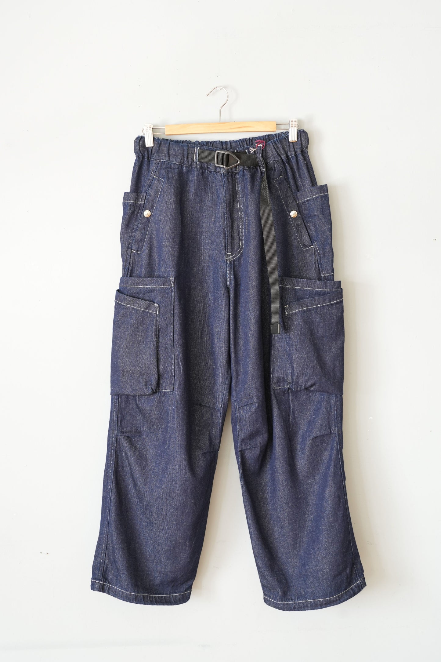 「nasngwam×GOHEMP」transport denim pants