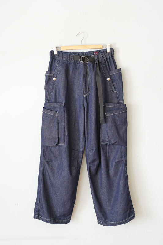 「nasngwam×GOHEMP」transport denim pants