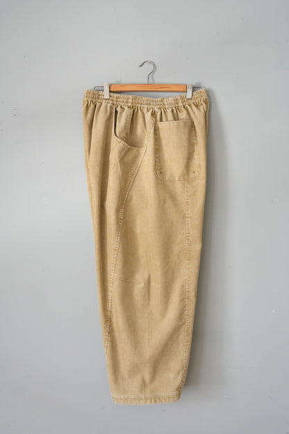 「BURLAP OUTFITTER」QD cord island pants -cork-