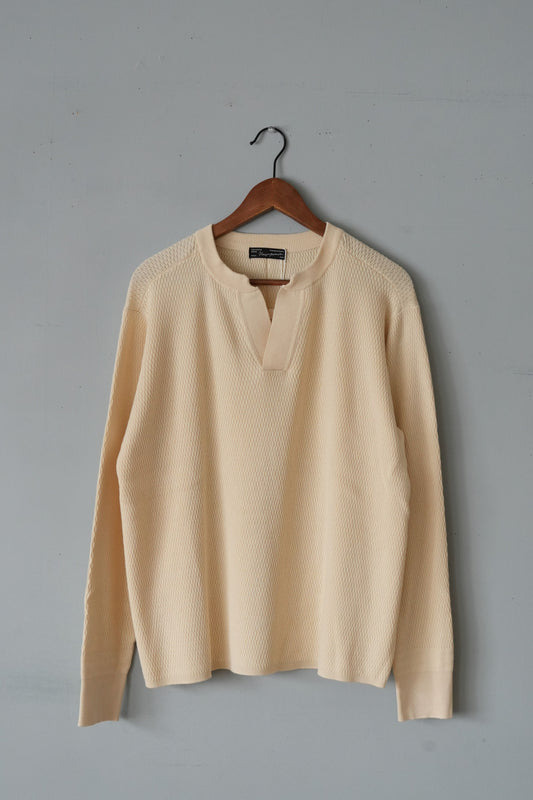 「nasngwam」counter knit -natural-