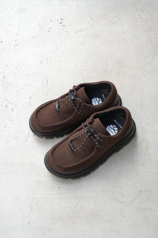 「SHAKA」trail tyrol moc ex -dark brown-