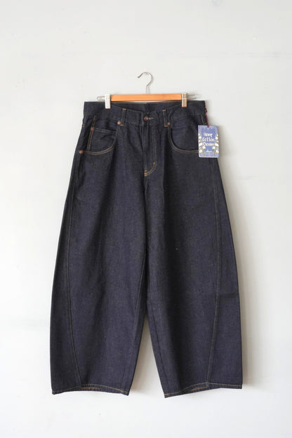 「GOHEMP」barrel pants -one wash-