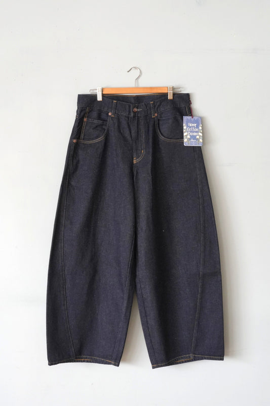 「GOHEMP」barrel pants -one wash-