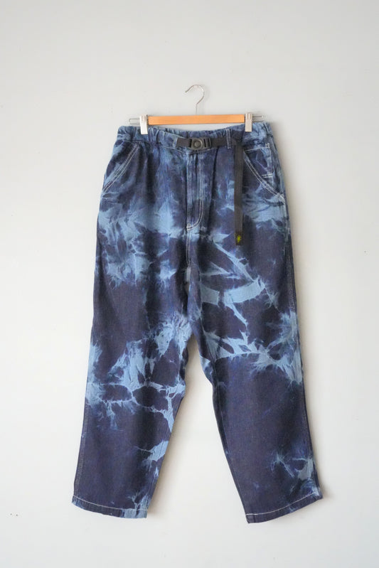 「GOHEMP」painter pants -thunder wash-