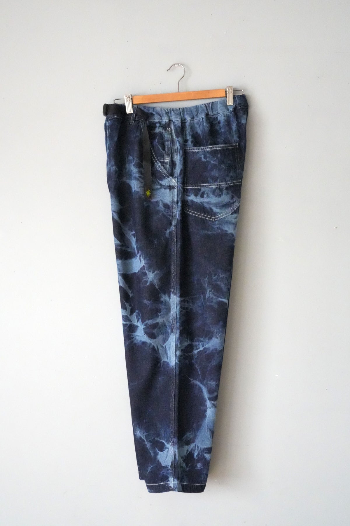 「GOHEMP」painter pants -thunder wash-