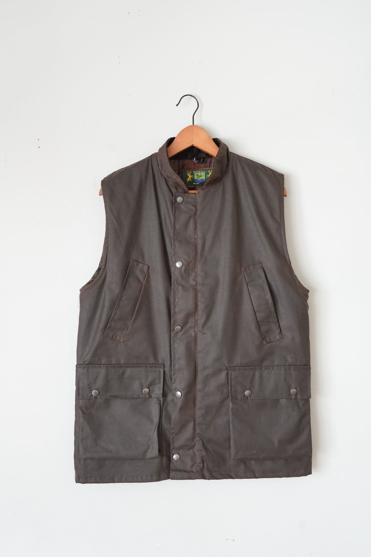 「ROCKALL」BOLTON bodywarmer -brown-