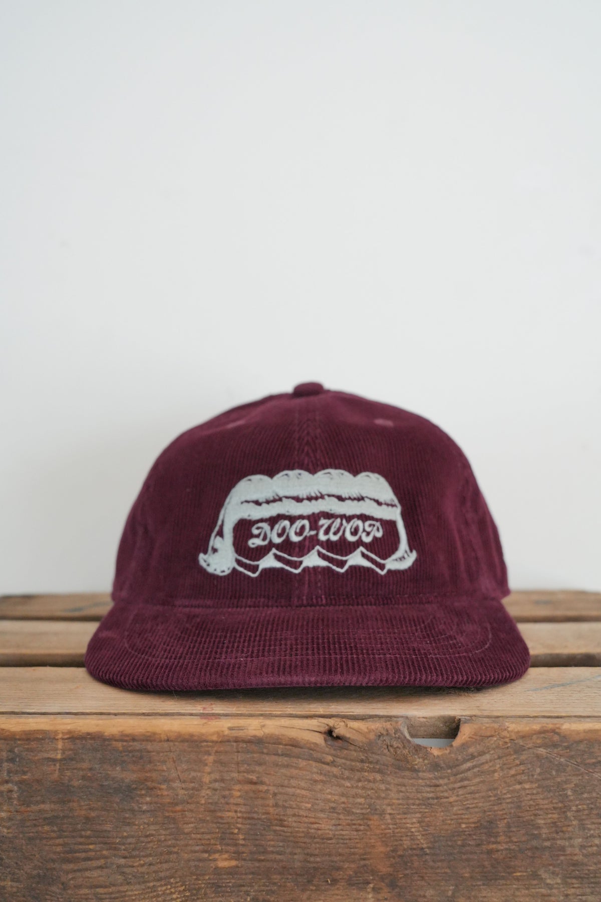 「TACOMA FUJI RECORDS」DOO WOP cap -burgundy-