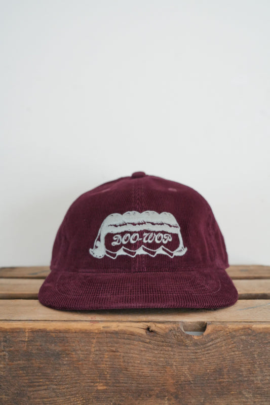 「TACOMA FUJI RECORDS」DOO WOP cap -burgundy-
