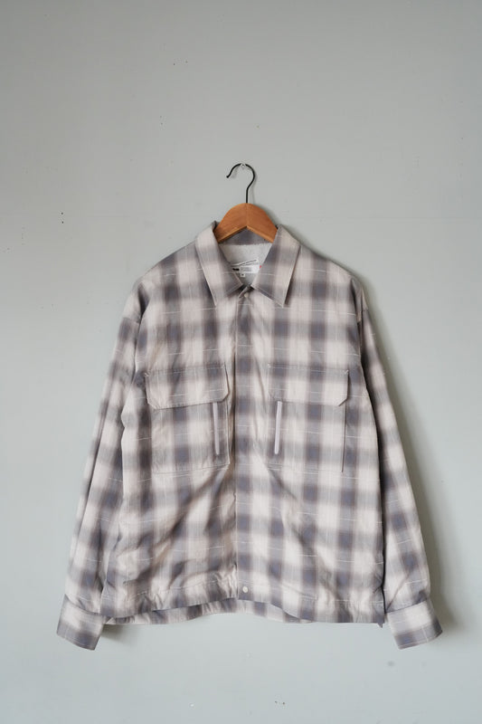 「F/CE.」check field shirts 2.0 -gray-