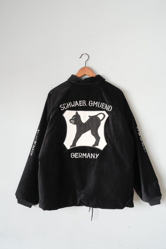 「THRIFTY LOOK」germany souvenir padded jacket