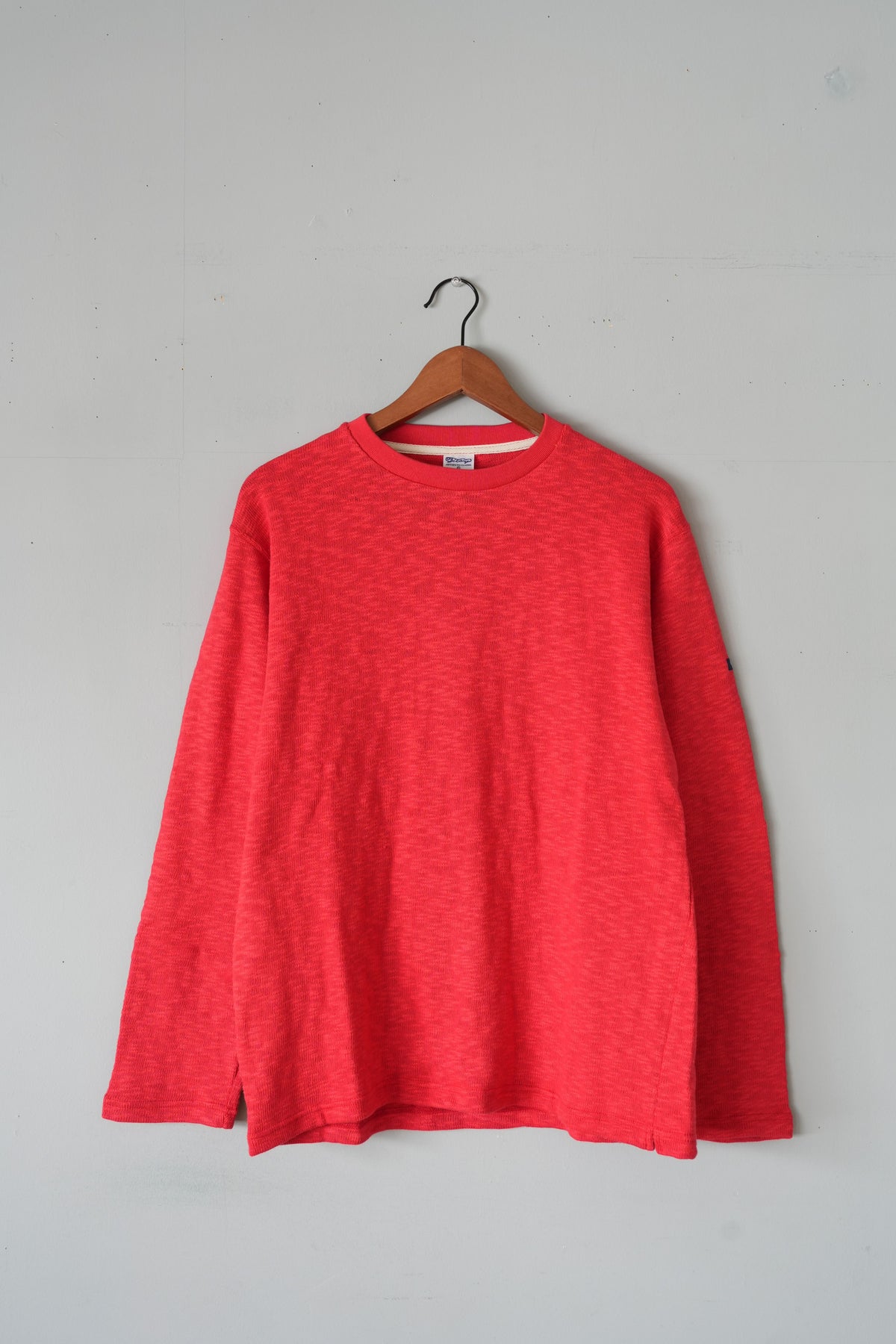 「Tieasy」original crerw neck -old red-