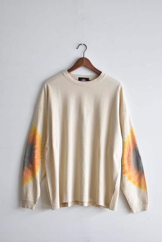 〈再入荷〉「javara」elbow L/S tee -natural-