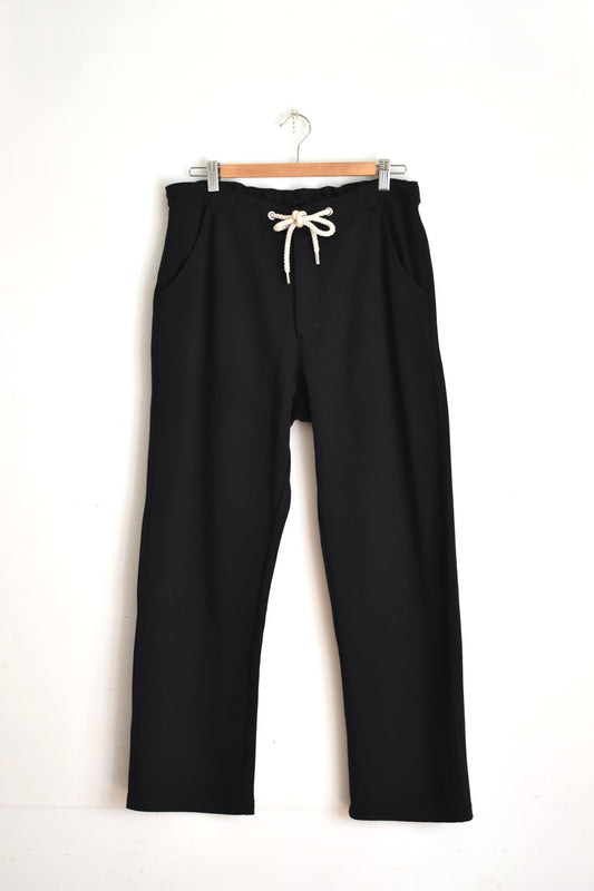 「GOHEMP」easy straight pants -balck beauty-