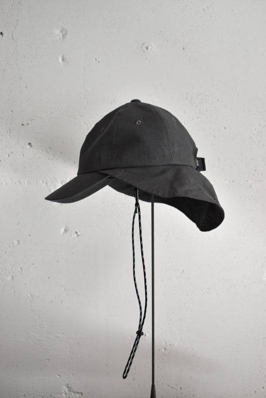 「GOHEMP」sun shade cap -charcoal-