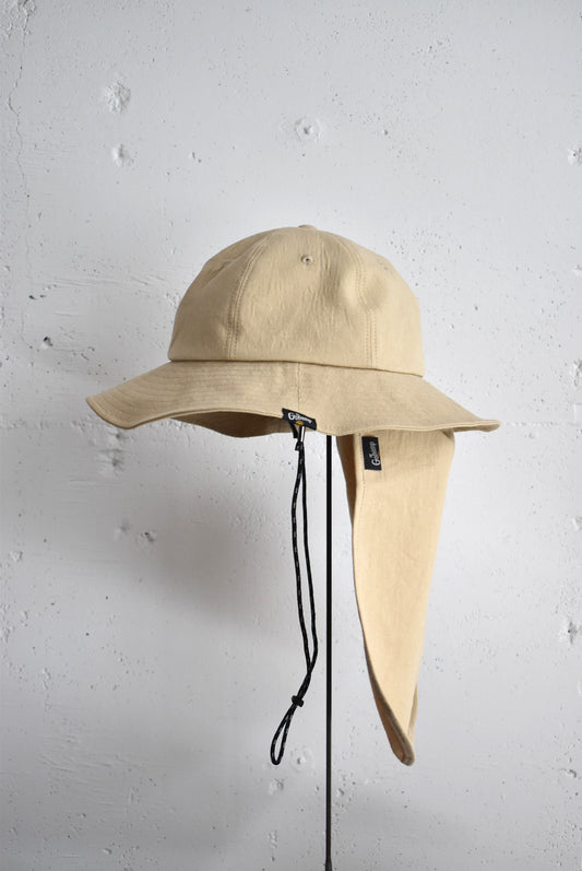 「GOHEMP」sun shade hat -beige-