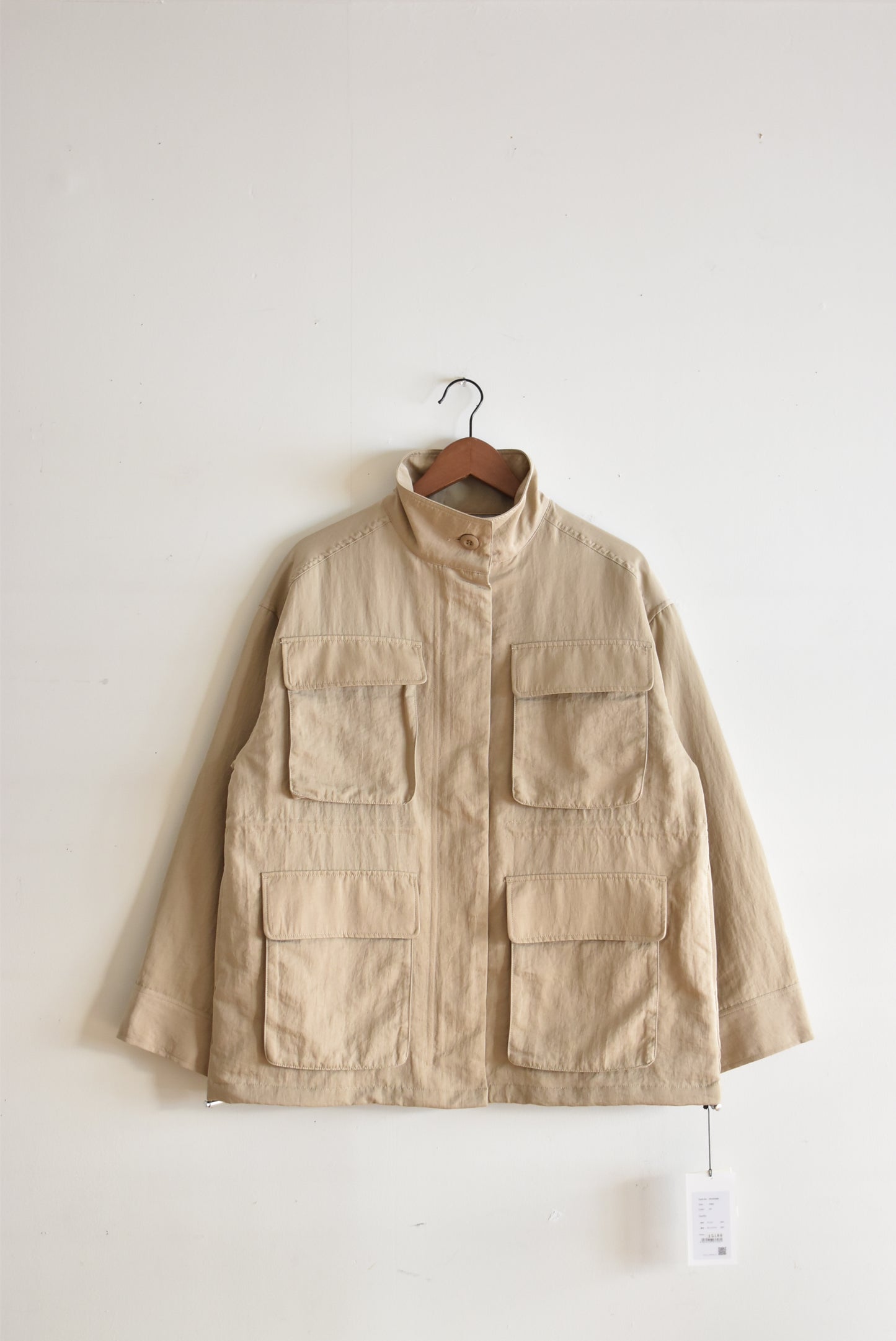 「hunch」nylon twill field blouson