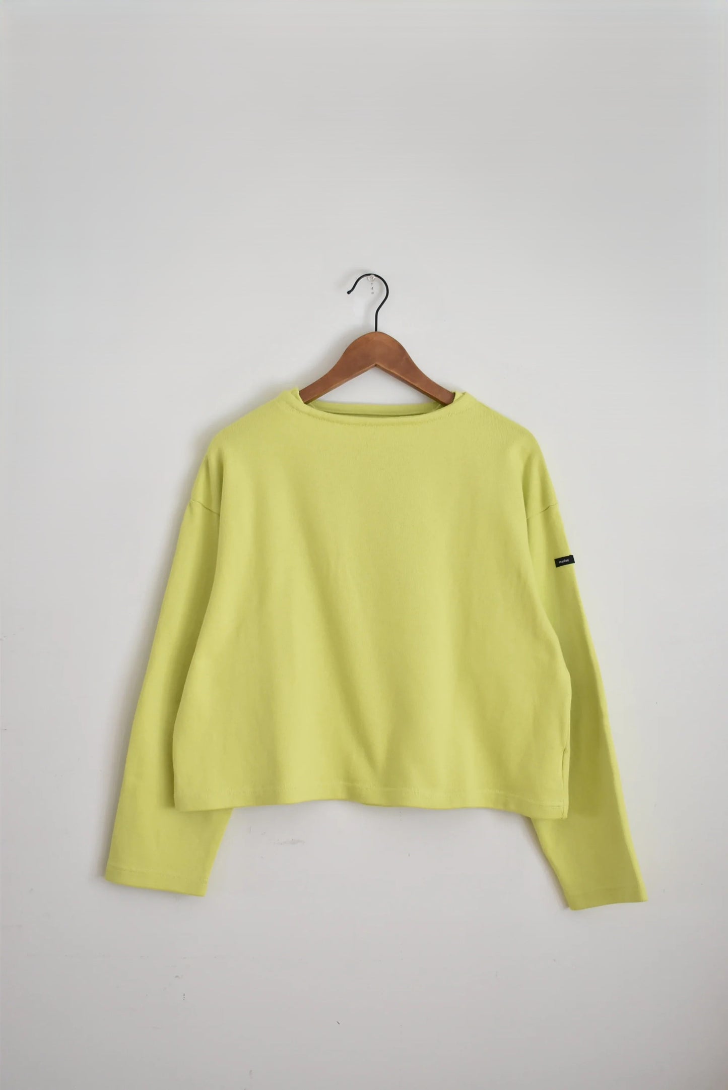 「maillot」weekend long-Tee loose -lime-
