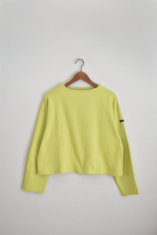 「maillot」weekend long-Tee loose -lime-