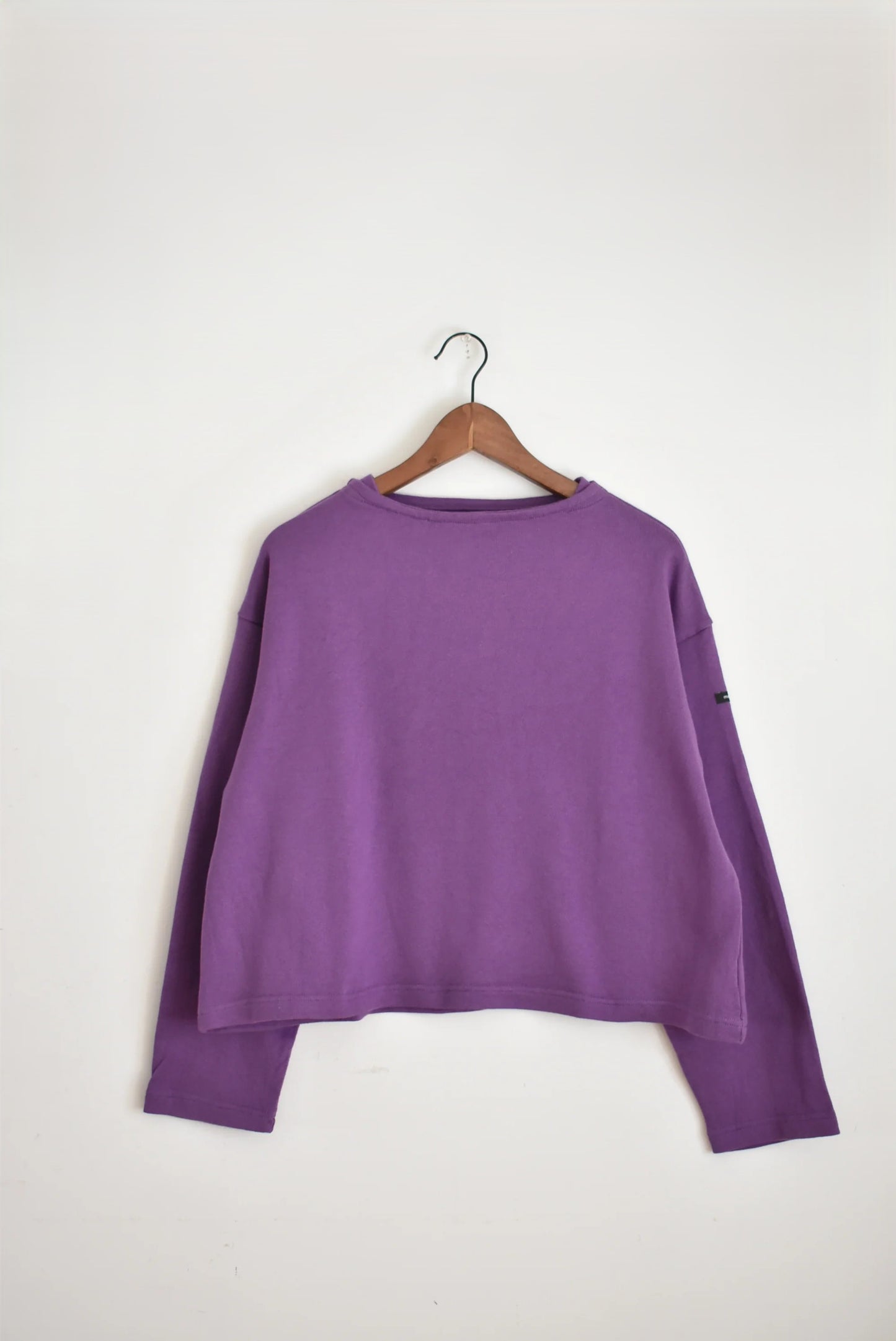 「maillot」weekend long-Tee loose -purple-