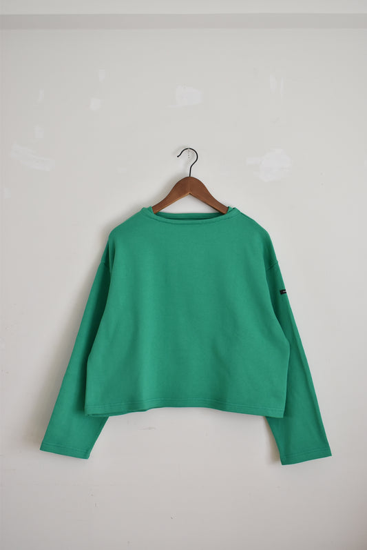 「maillot」weekend long-Tee loose -green-