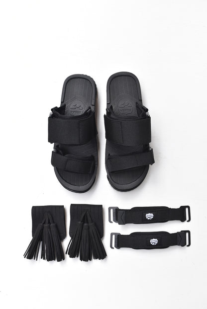 「SHAKA」weekend tassel -black-
