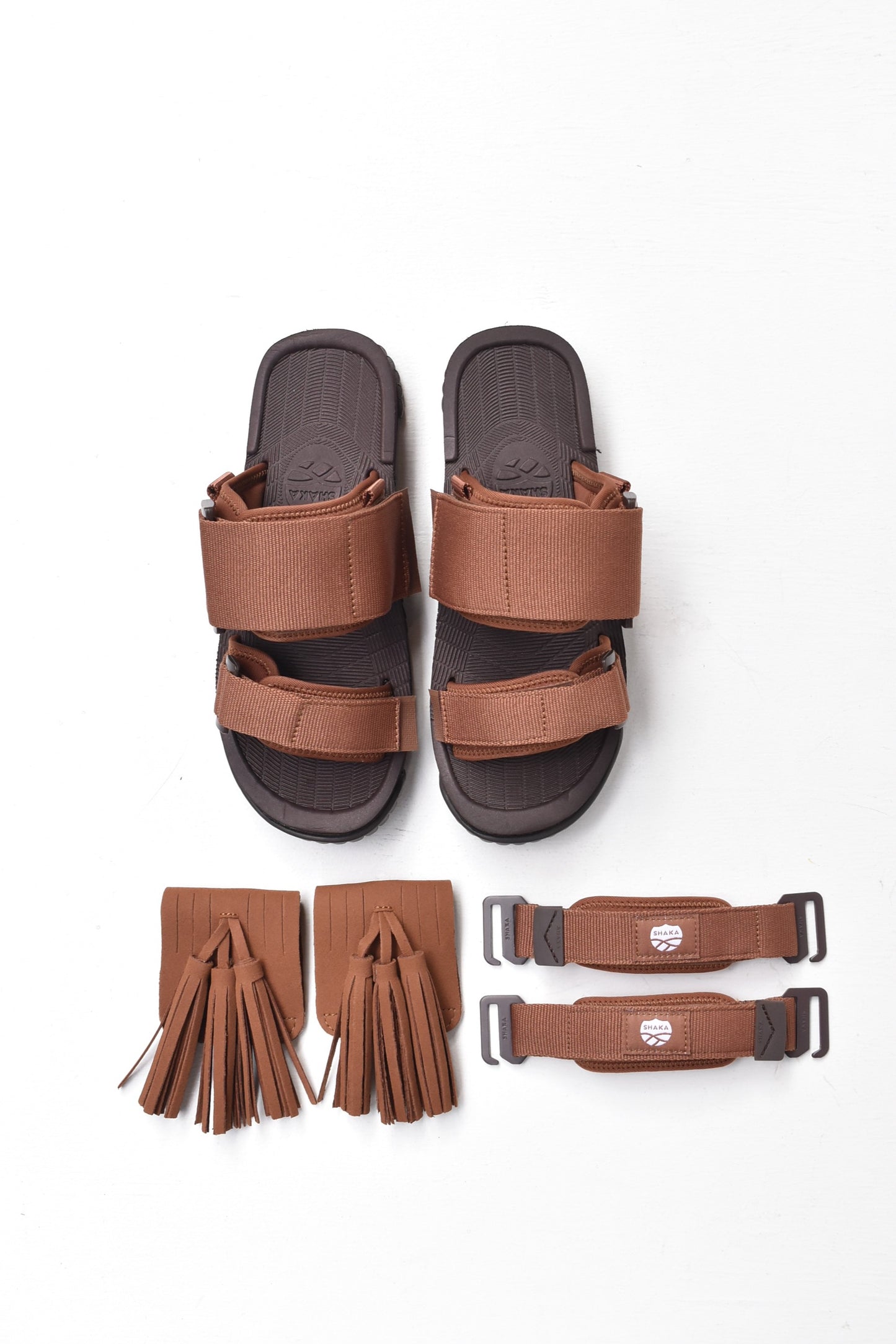 「SHAKA」weekend tassel -brown-