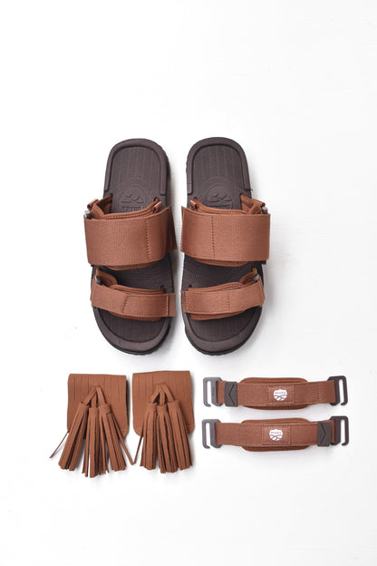 「SHAKA」weekend tassel -brown-