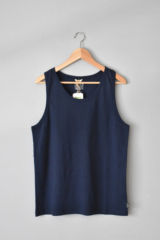 「GOHEMP」fineday tanktop -marine navy-