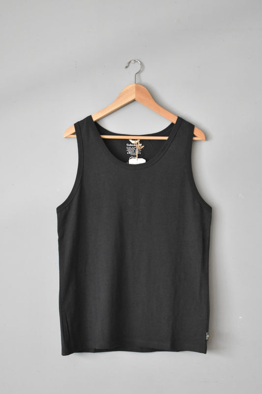 「GOHEMP」fineday tanktop -ganmetal gray-